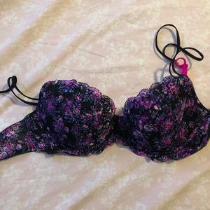 Pink cute date bra